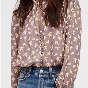 EUC Free People blouse sz small